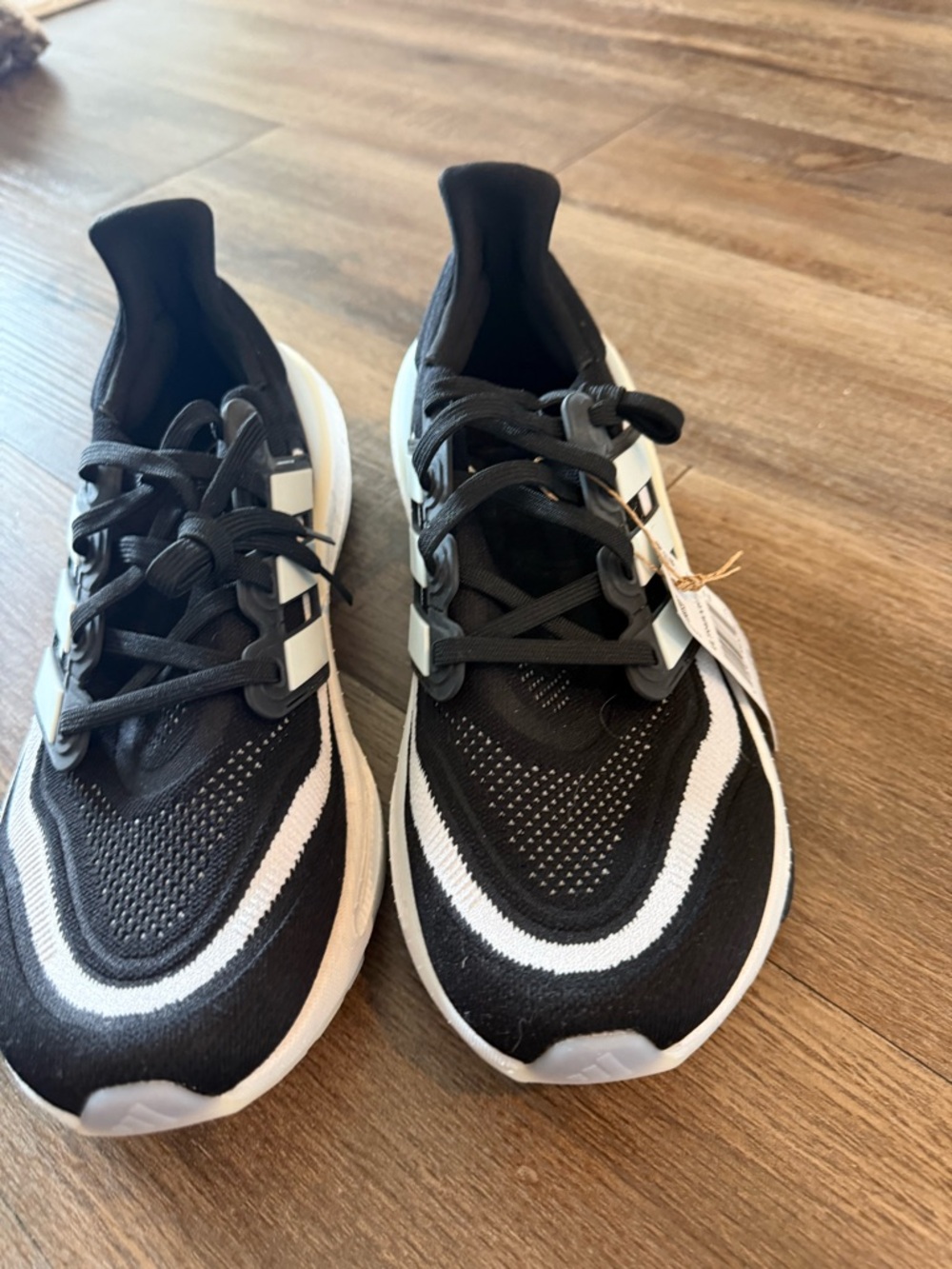Black & White Adidas Sneakers - Picture 3 of 3